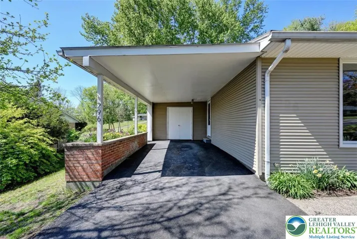 Carport To Storage Room & Side Entrance