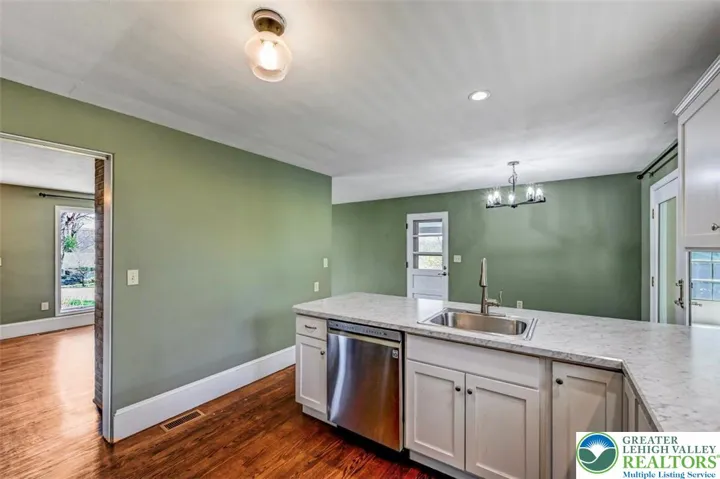 Kitchen To Dining Area