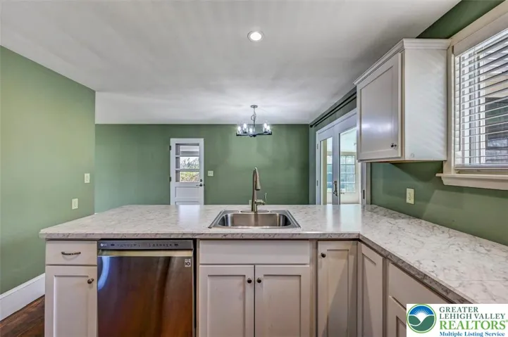 Updated Kitchen To Dining Area
