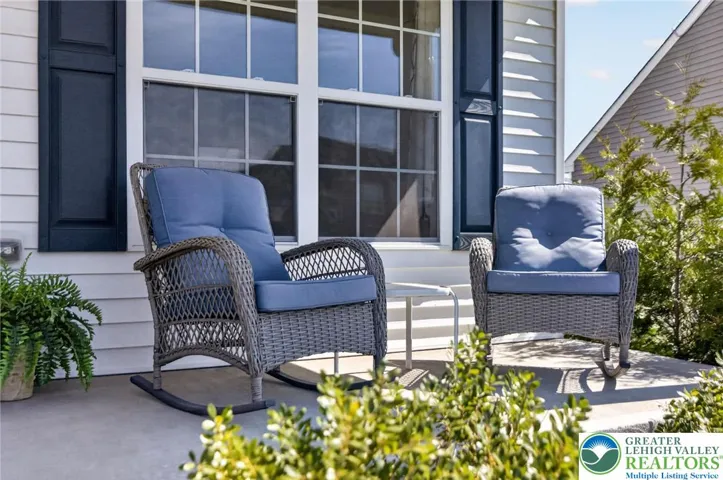 Covered front porch