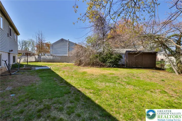 Fenced in Backyard