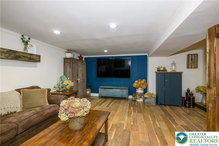 Double your living space with the open finished basement!
