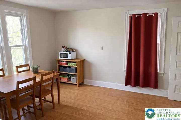 Unit 2 Large dining room (large living room in this apartment too.)