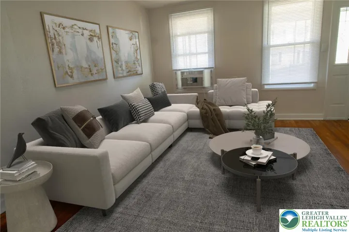 Living Room Staged