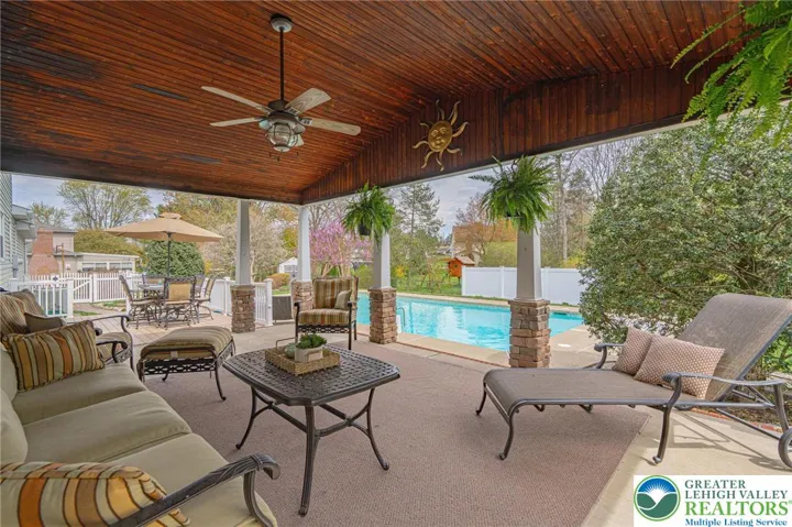 Amazing covered patio