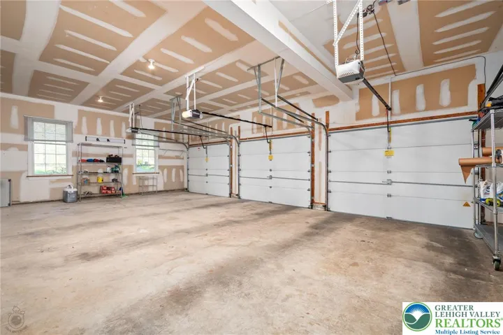 3 Car Attached Garage