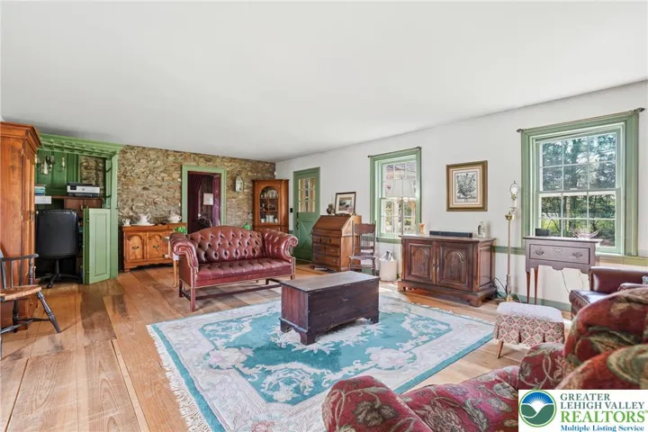 Wood floors, natural light