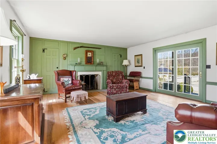 Wood floors, natural light
