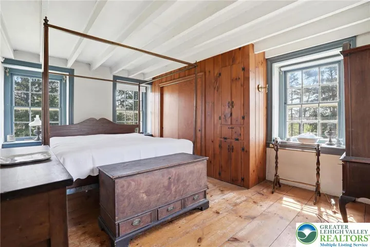 Wood floors, natural light