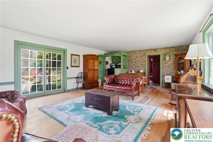 Wood floors, natural light