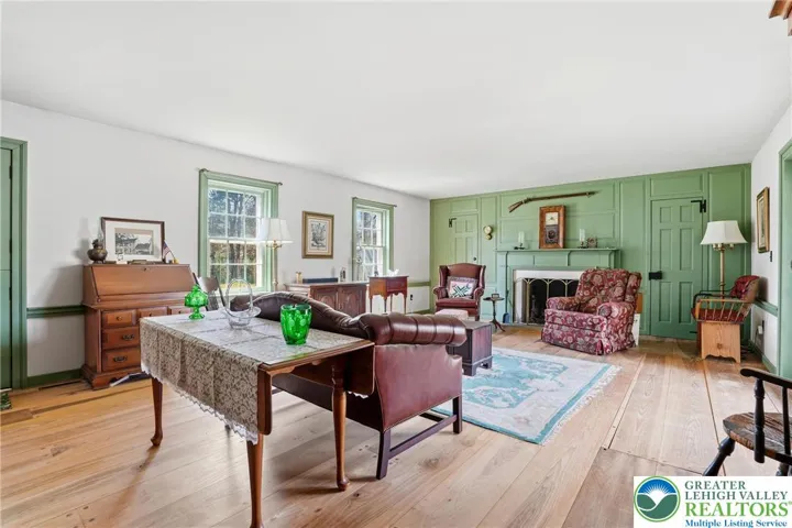 Wood floors, natural light