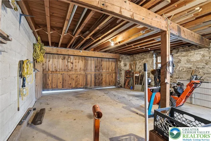 1st floor of Barn