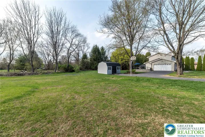 Spacious yard for play and fun