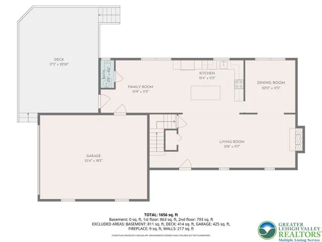 1st Floor Plan