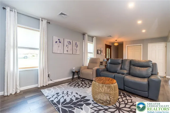 Comfortable living room for entertaining