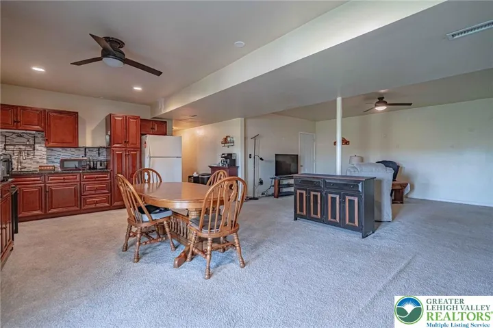 In-law suite dining/living/kitchenette