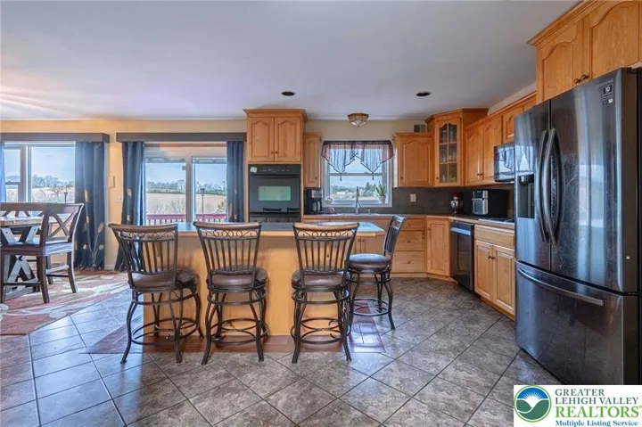 Kitchen with center island