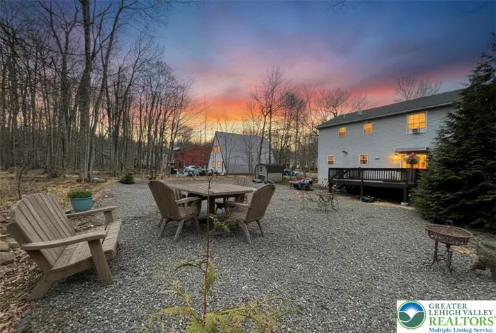 Private backyard
