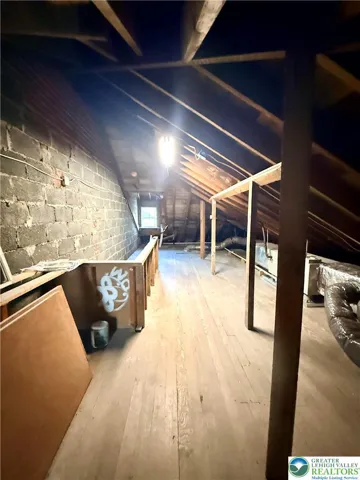 Generous Attic Storage