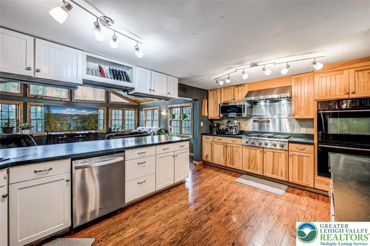 Well-Lit Spacious Kitchen