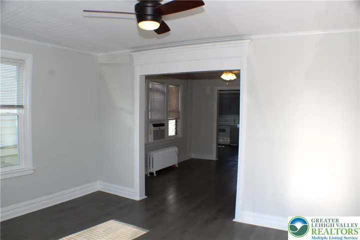 Entering the front door, into the Living room