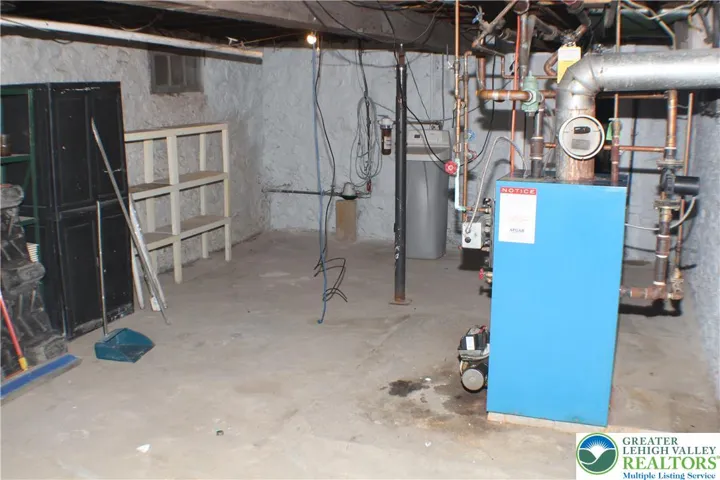 Main area of basement