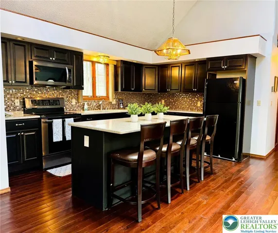Updated kitchen with granite countertops