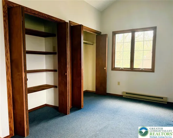 Spacious closets + additional attic storage