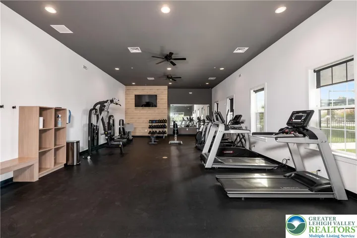 Clubhouse gym