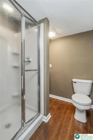Lower level full bath