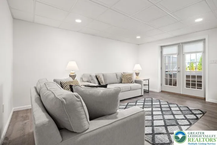 Lower Level Family Room.