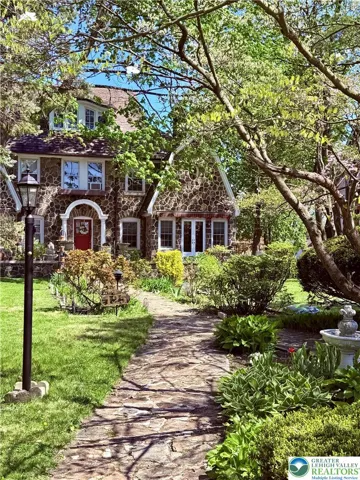 fairy tale stone path leads to your sanctuary