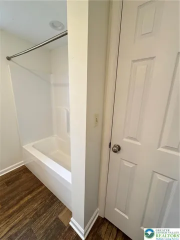 Bathroom and linen closet