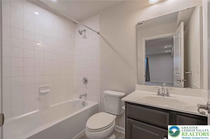 Full Bath in Basement
