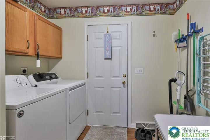 Laundry/mud and storage room