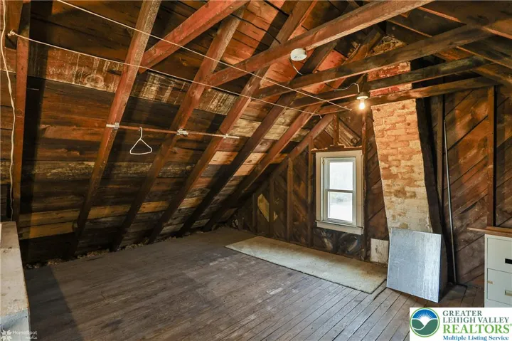 Walk up attic, possible extra living space