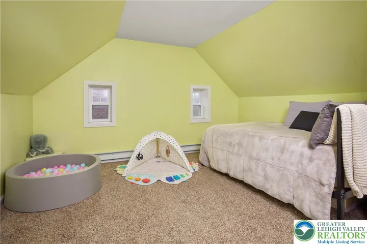 Finished attic space