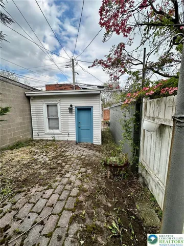 Courtyard and Garage