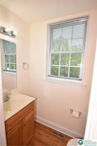 1st floor powder room