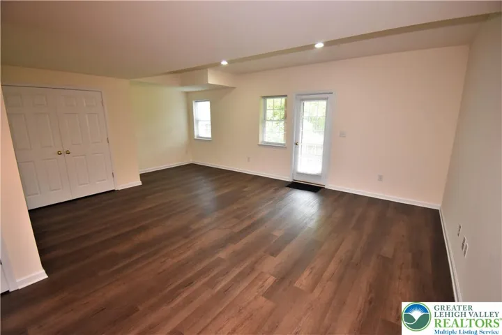 Lower level family room