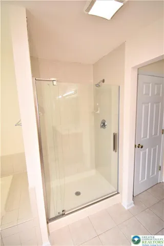 Oversized shower