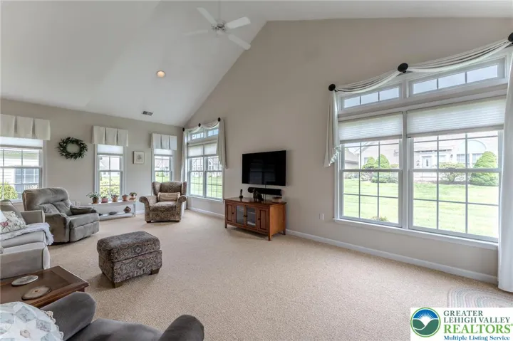 Natural light abounds