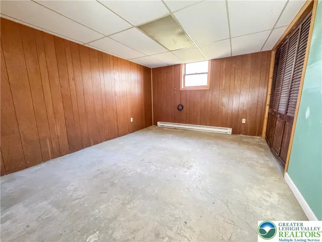 Partially Finished Basement