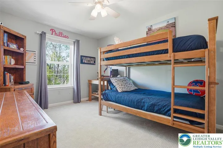 Bedroom 2 with upgraded carpet