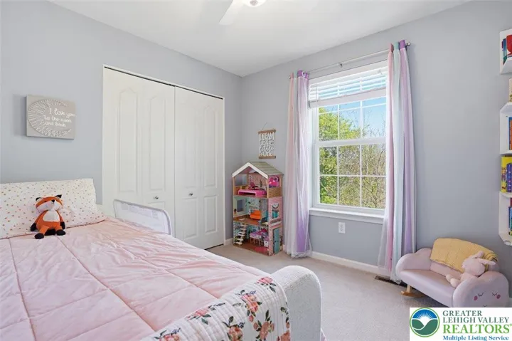 Bedroom 3 with upgraded carpet