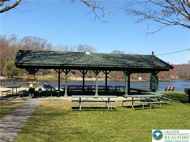 Alpine Lake Pavillion.