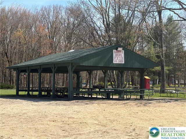 Alpine Lake Beach/Pavillion.
