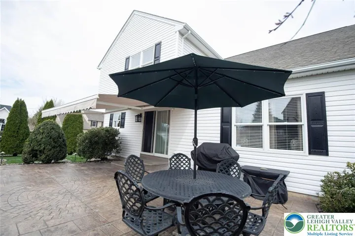 full view. ready for entertaining