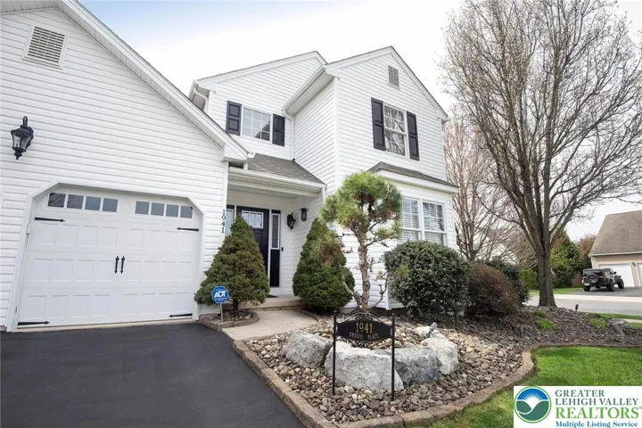 Great curb appeal with professional landscaping