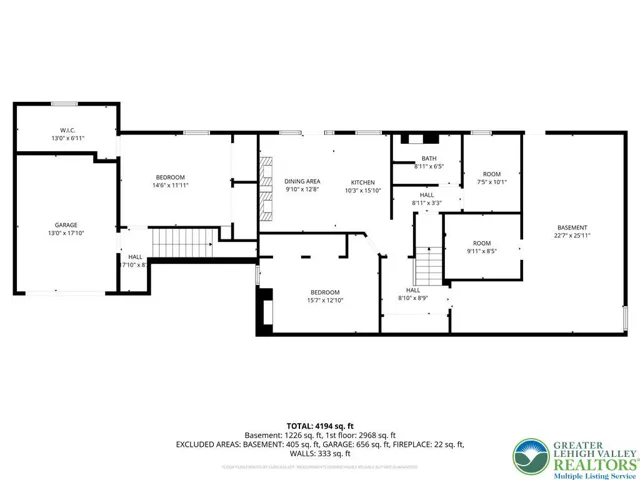 Lower Level Floor Plan